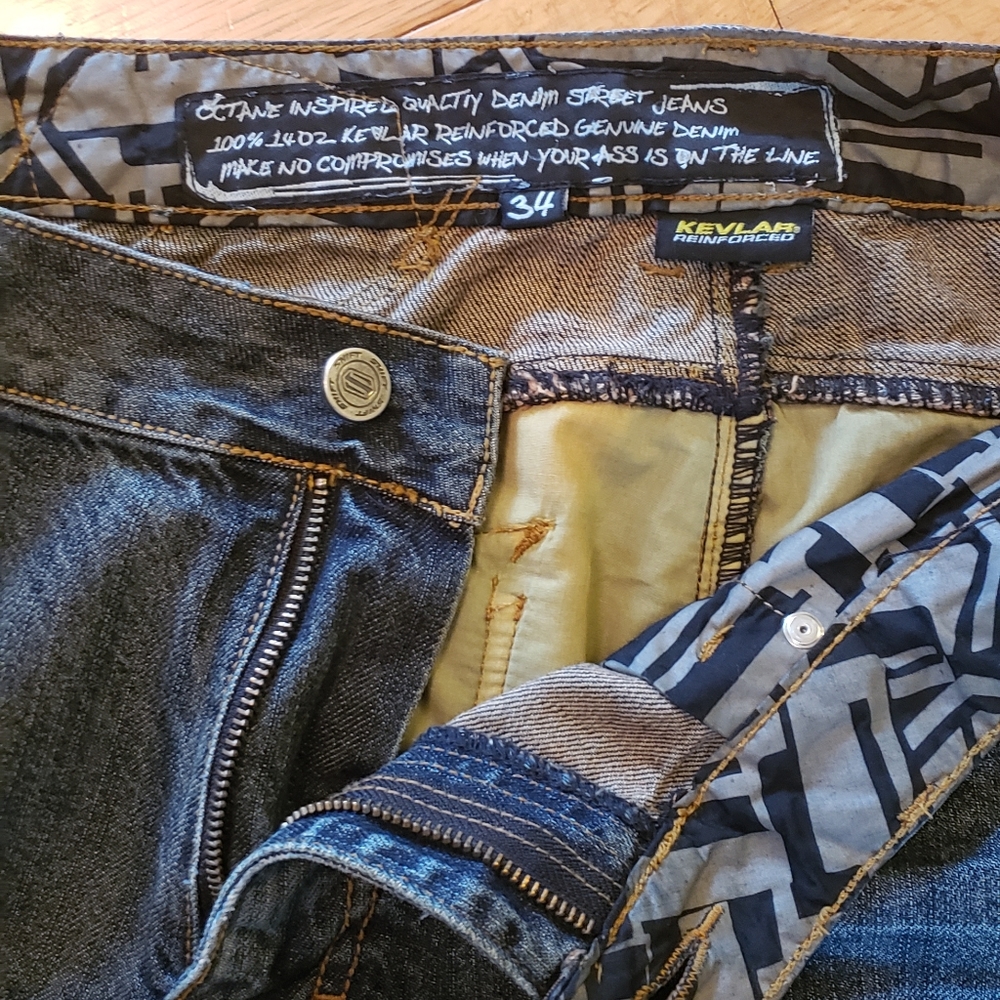 Shift Victory Kevlar 34"x 32" riding jeans
